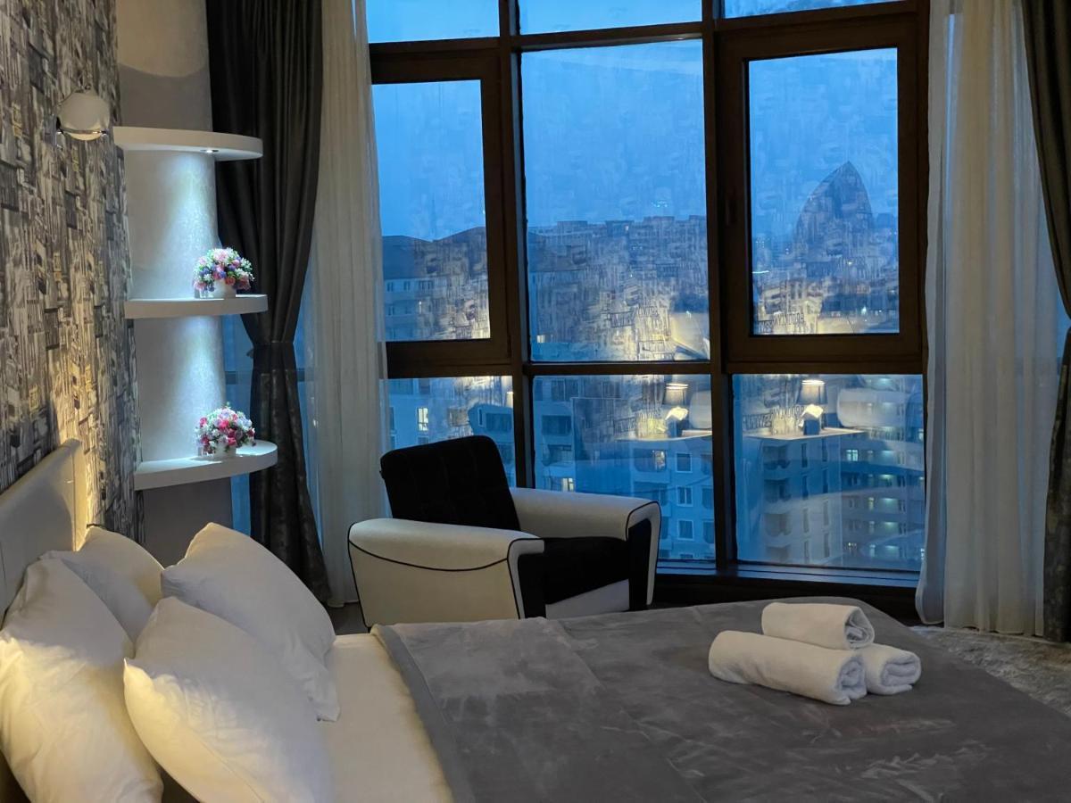Meqafun Sea View Apartment باكو المظهر الخارجي الصورة